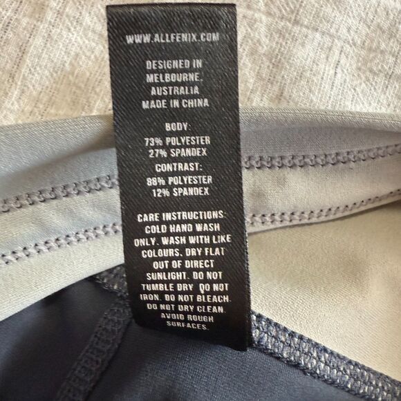 All Fenix Women's Colorblock High Rise 7/8 Yoga Leggings Size Large - Picture 16 of 16